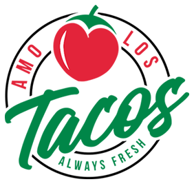 Amos Los Tacos logo scroll