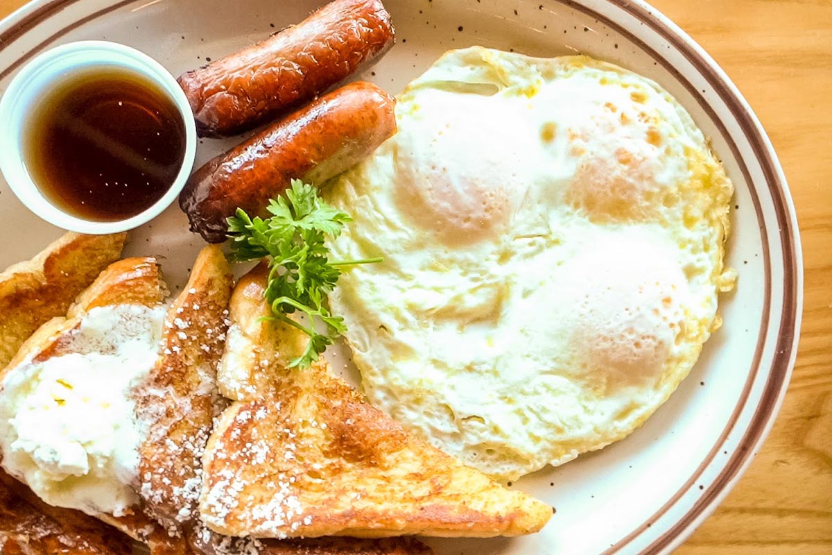 French toast platter