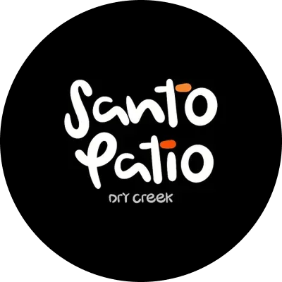 Santo Patio logo top - Homepage
