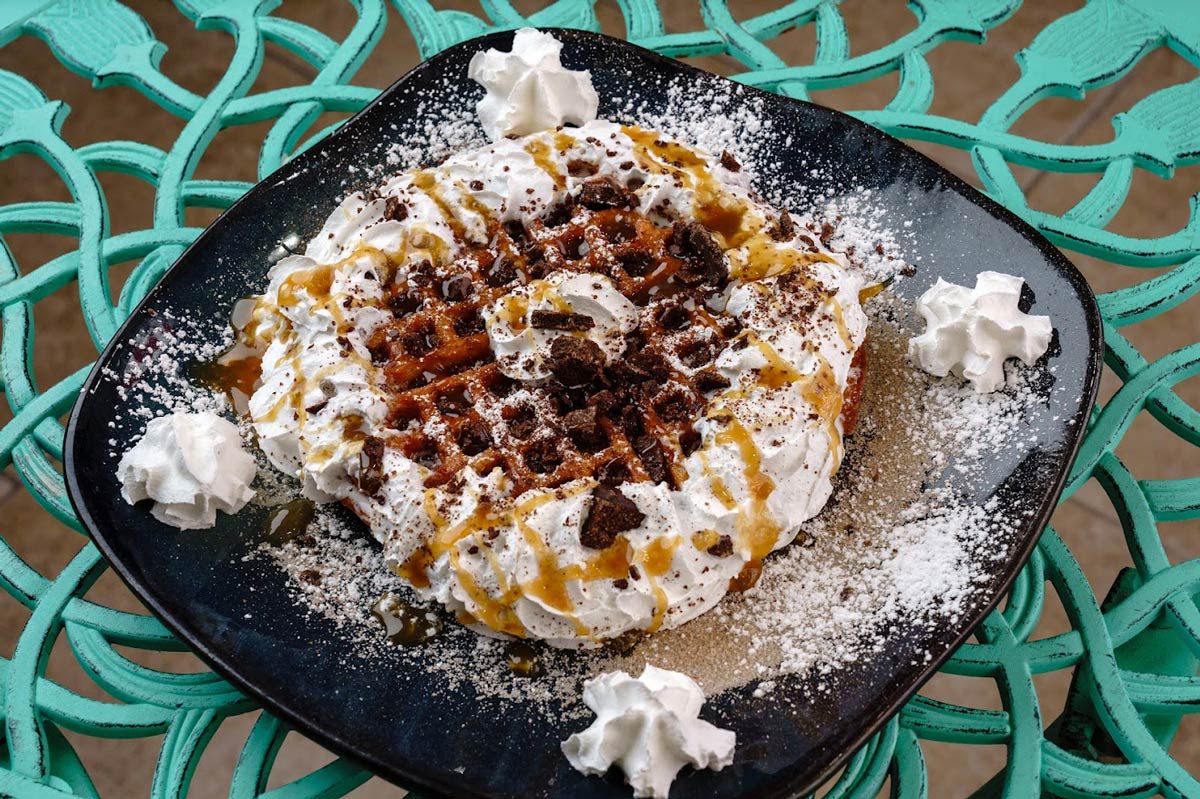Mexican Hot Chocolate Waffle