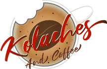 Kolaches And Coffee logo scroll
