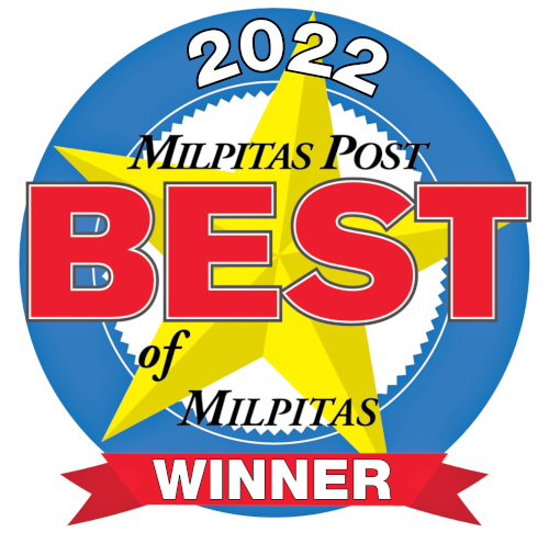 2022 Best of Milpitas Award badge