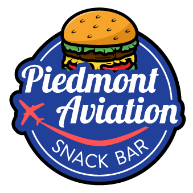 Piedmont Aviation Snack Bar logo scroll