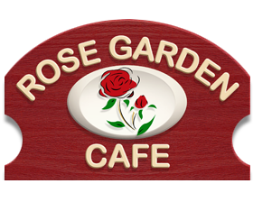 Rose Garden Cafe logo top - Homepage