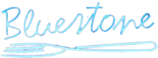 Bluestone logo scroll