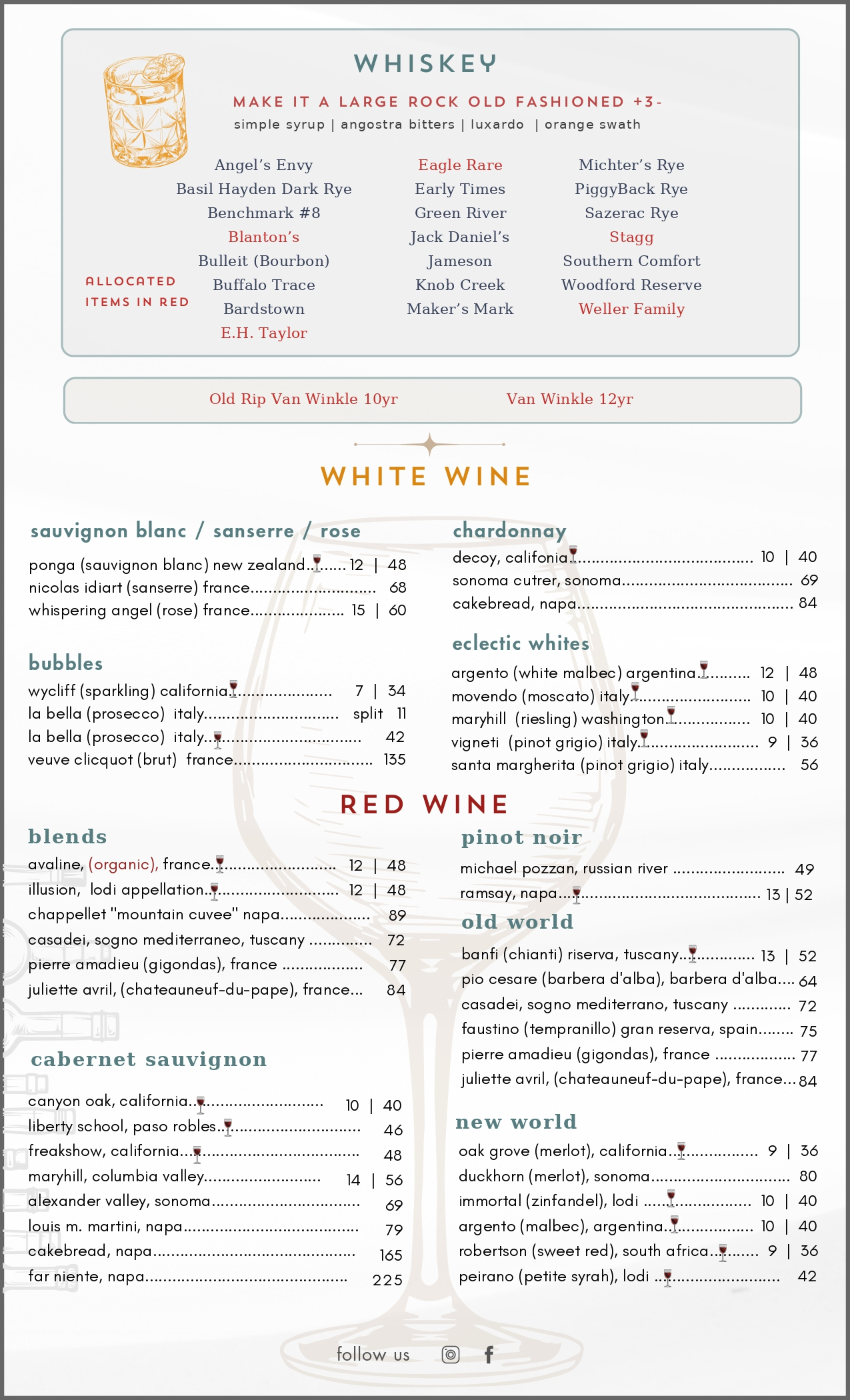 Daily Drink Specials 2