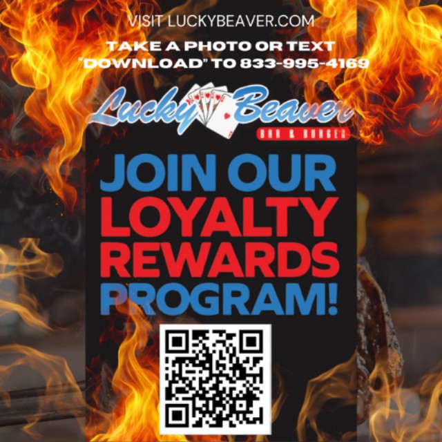 Join our loyalty rewards program flyer