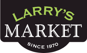 Larry's Market logo scroll