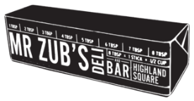 Mr. Zubs Deli & Bar logo top