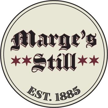 Marge's Still logo scroll