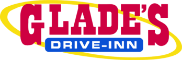 Glade's Drive Inn logo scroll