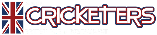 Cricketers British Pub and Restaurant logo top - Homepage