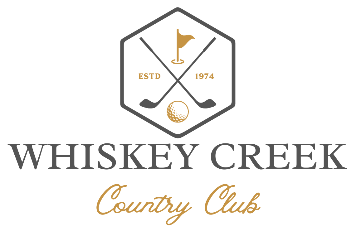 Whiskey Creek Country Club logo top - Homepage