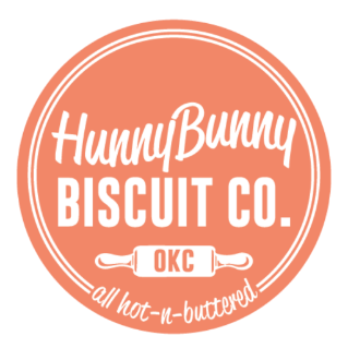 Hunny Bunny Biscuit Co. EDMOND logo top