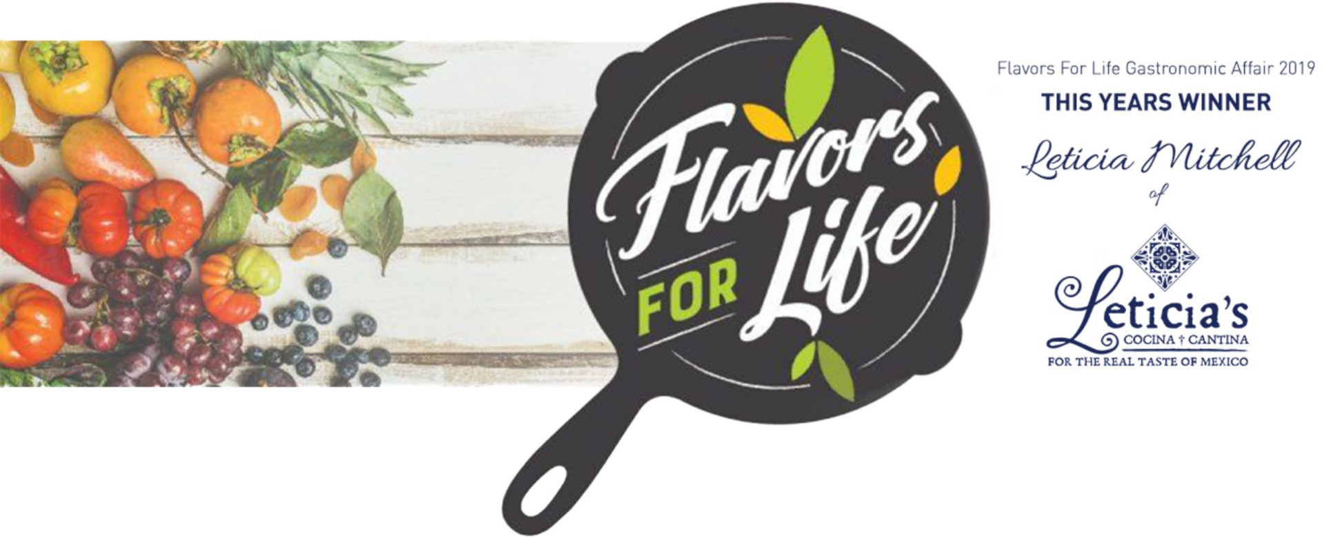 Flavors for Life Winner award