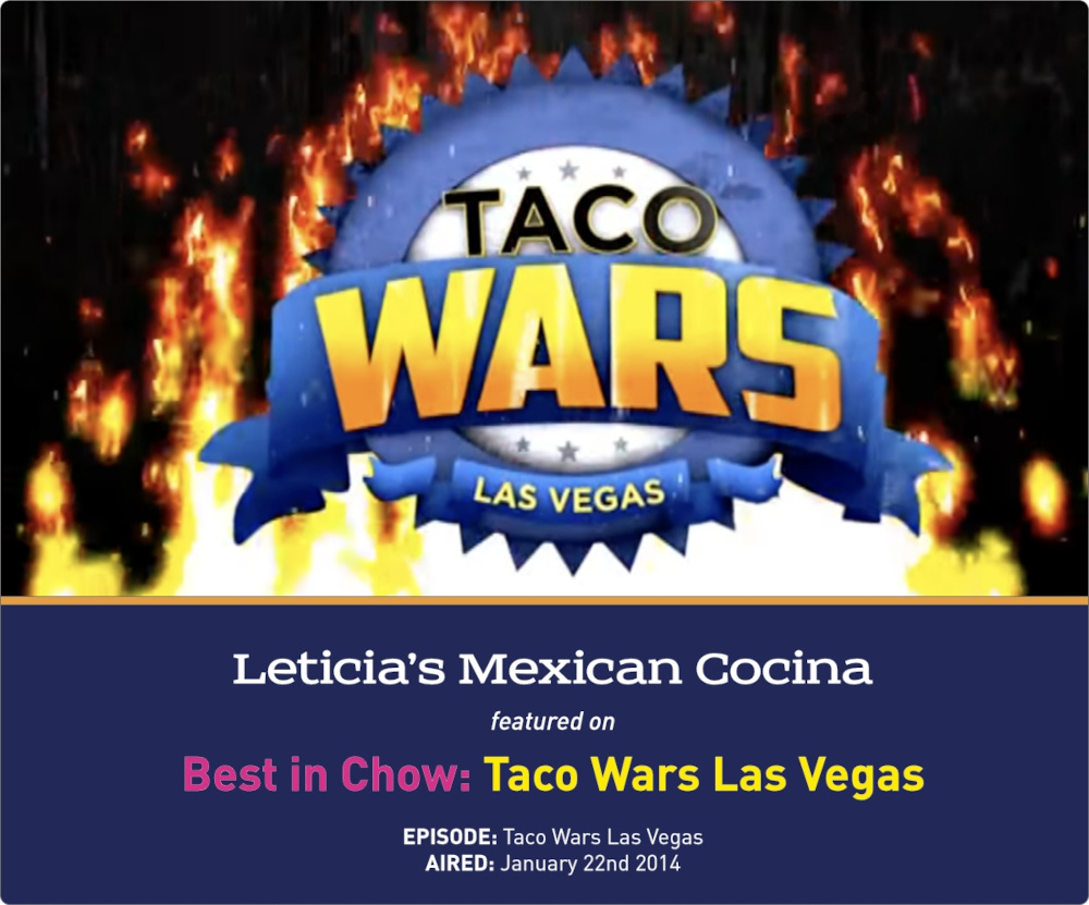 Leticia's Taco Wars Winner