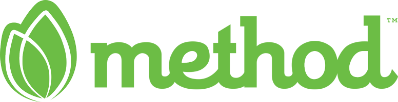 Method Juice Cafe logo scroll
