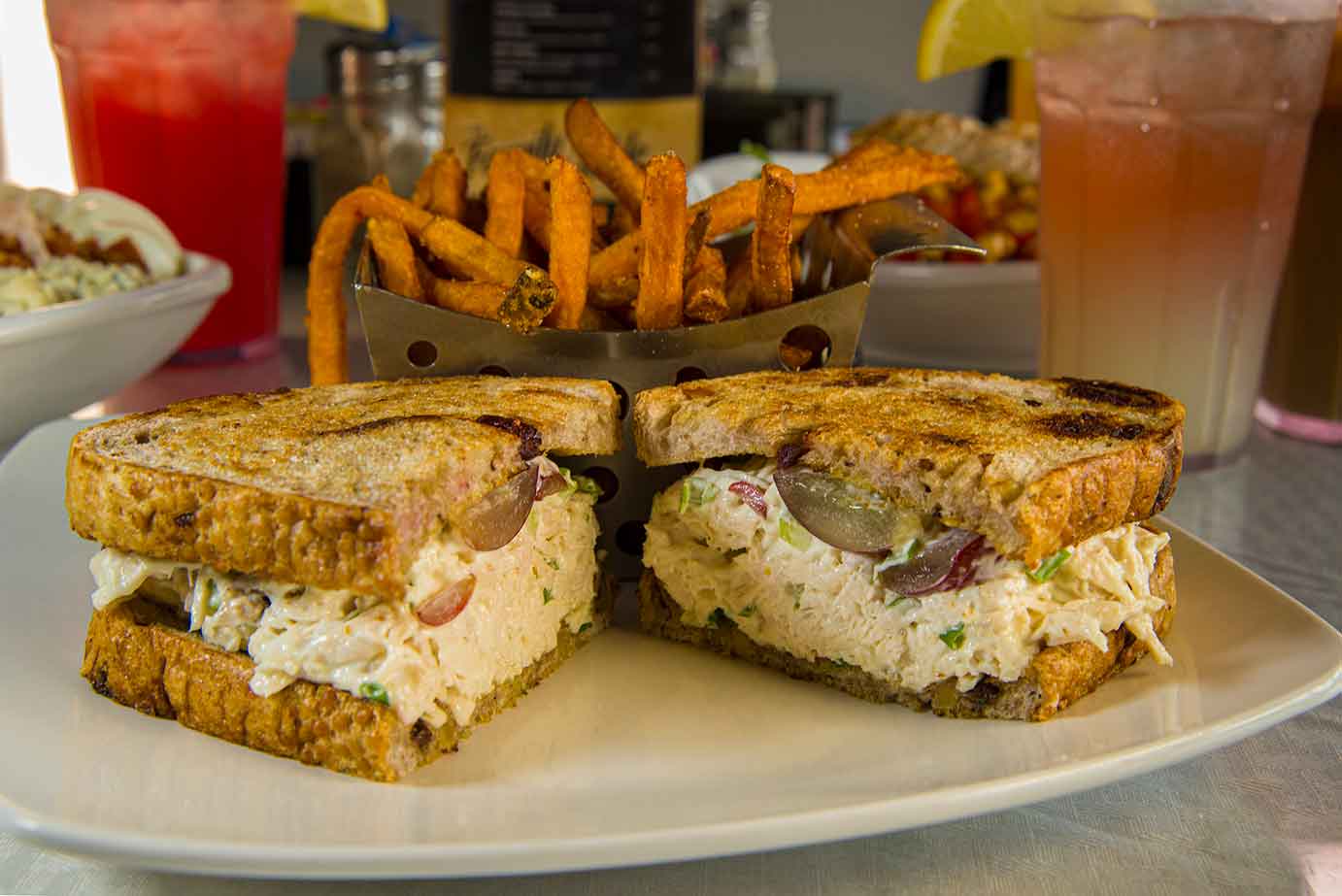 Chicken salad sandwich