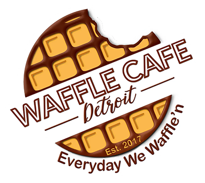 Waffle Cafe Detroit logo scroll - Homepage
