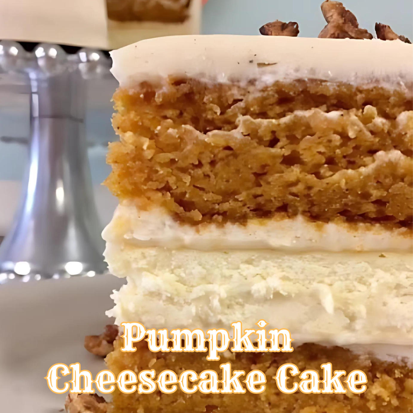 pumpkin cheesecake cake