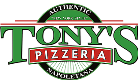 Tony's NY Pizza logo top - Homepage