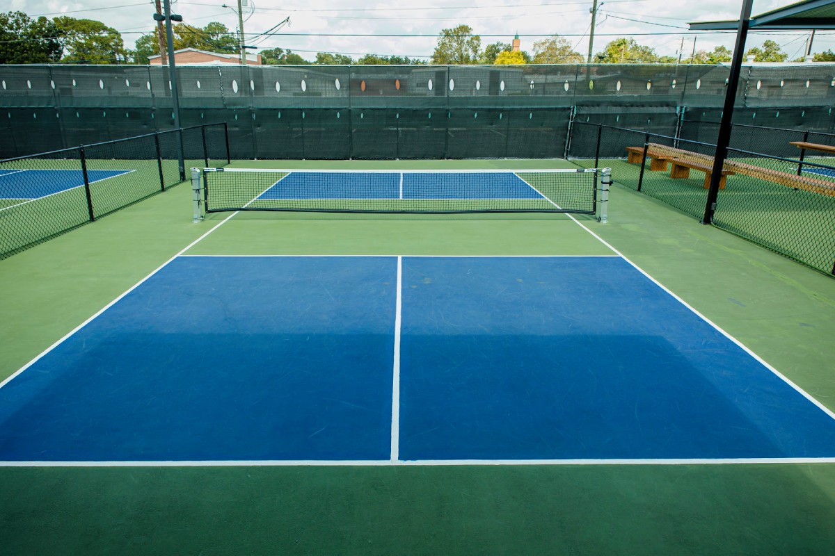 Pickleball court