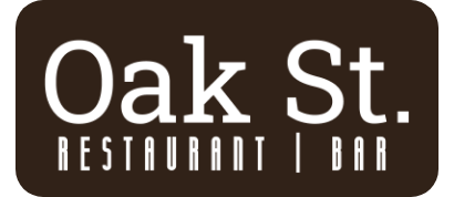 Oak Street Restaurant & Bar logo scroll - Homepage