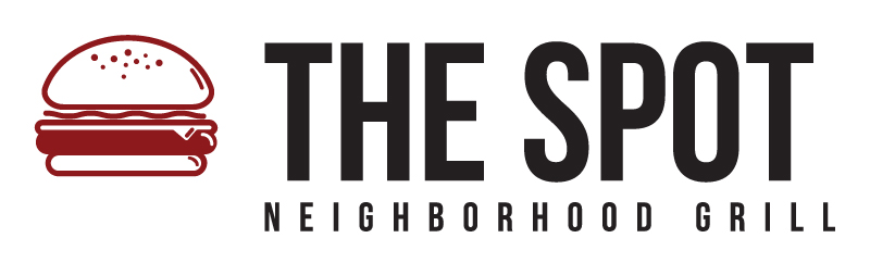 The Spot Neighborhood Grill logo scroll
