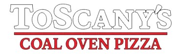 ToScany's Coal Oven Pizza logo top - Homepage