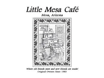 Little Mesa Cafe logo top - Homepage