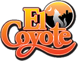 El Coyote logo scroll