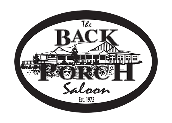 The Back Porch Saloon logo top - Homepage