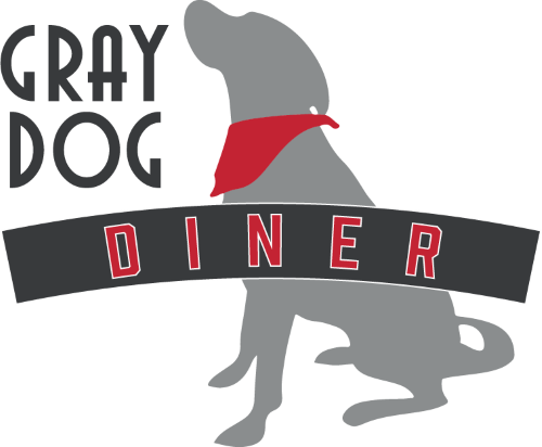 Gray dog diner logo top - Homepage