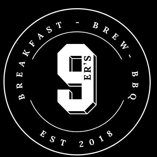 9ers Breakfast Brew  BBQ logo top
