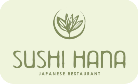 Sushi Hana logo scroll