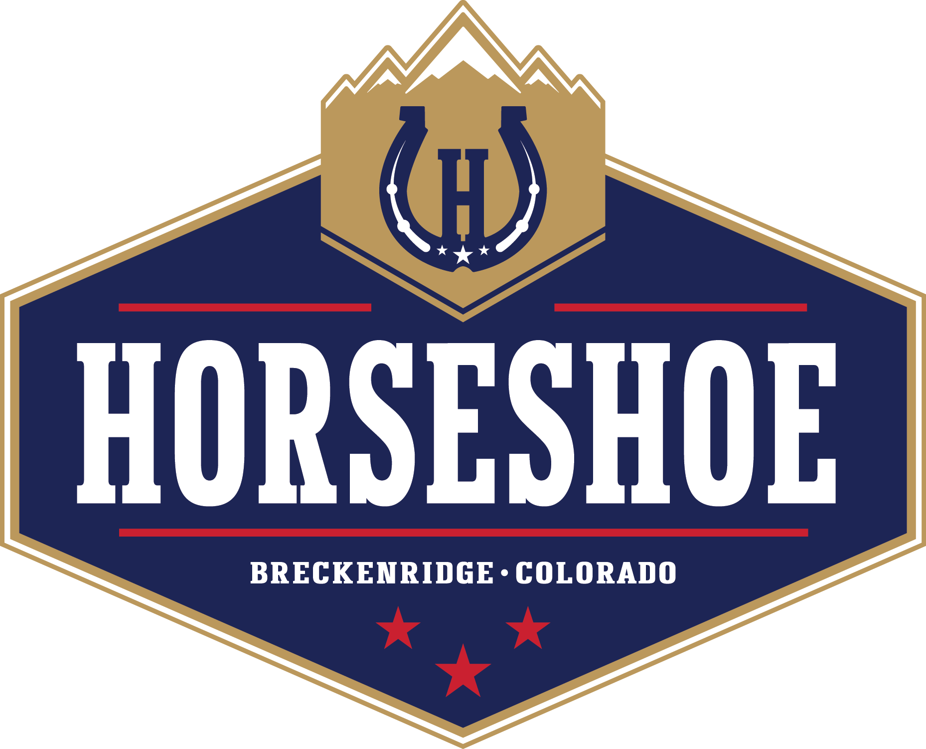 Horseshoe logo scroll