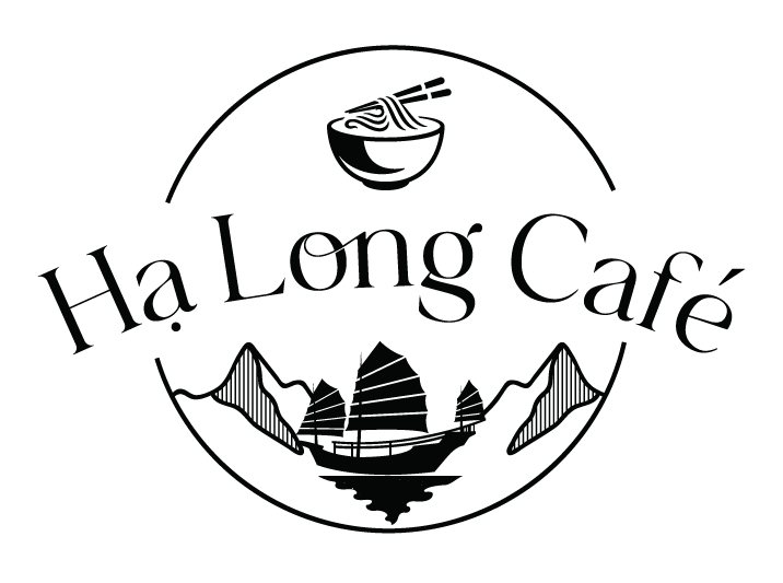 Hạ Long Café logo scroll