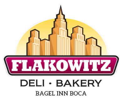 Flakowitz Bagel Inn (Boca Raton) logo scroll