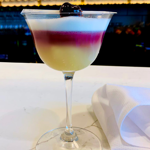 Cocktail on a table