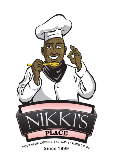 Nikki's Place logo scroll