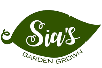 Sia's Garden Grown logo top