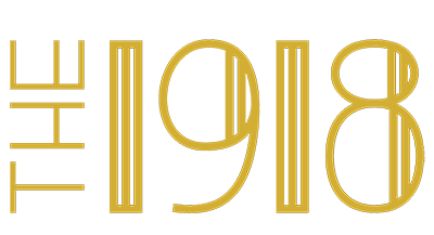 The 1918 logo scroll