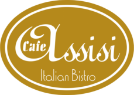 Cafe Assisi logo scroll