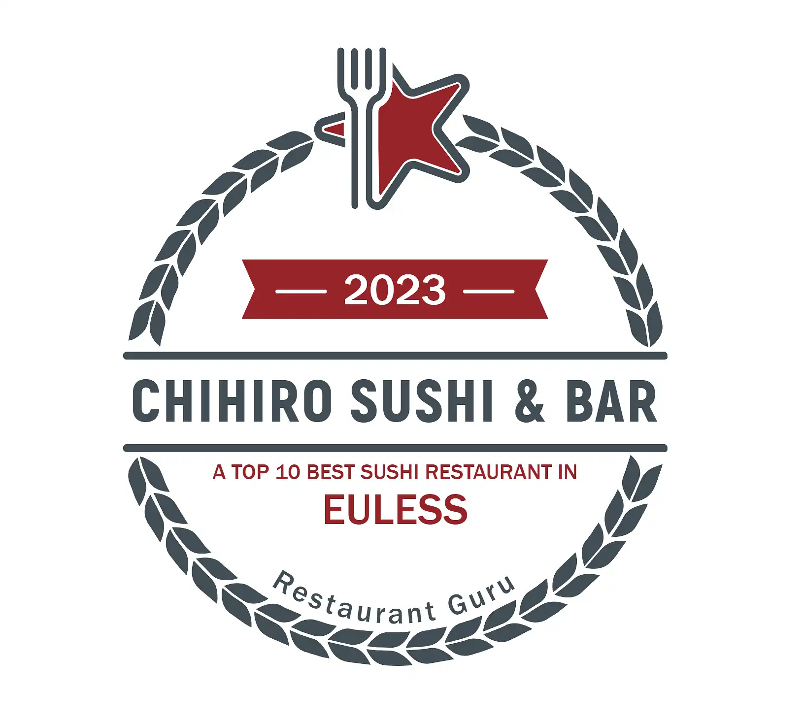 “Chihiro Sushi & Bar voted for top 10 Sushi restaurants in Euless