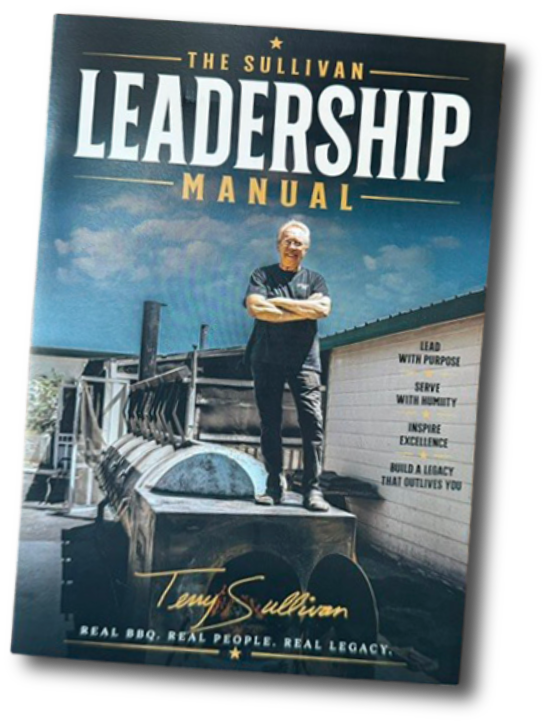 Cover of The Sullivan Leadership Manual by Terry Sullivan.