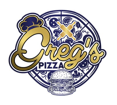 Greg's Pizza logo top