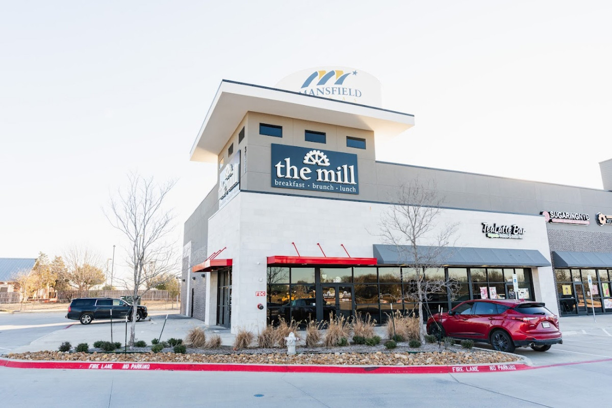 The restaurant building exterior.