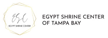 Egypt Shrine Center logo scroll