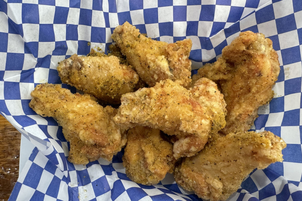 CC's on Central features juicy and crisp wings