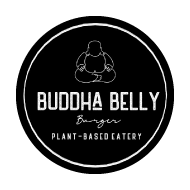 Buddha Belly Burger logo scroll
